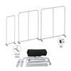 Portable 2.5m H High Fabric Exhibit Display