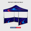Heavy Duty Fabric Canopy Tent – 3m W x 3m H