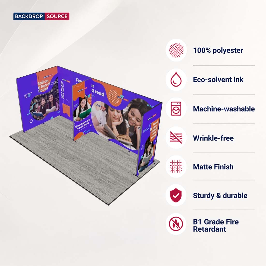 Foldable SEG  Exhibition Display - Model 15