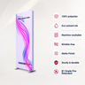 Non-Backlit SEG Fabric Media Wall - 0.85m W x 2m H