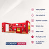 3x6m 3D Media Wall Booth Kit with L-Shape Corner & Counter