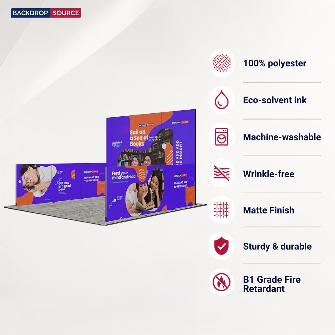 Foldable SEG  Exhibition Display - Model 3