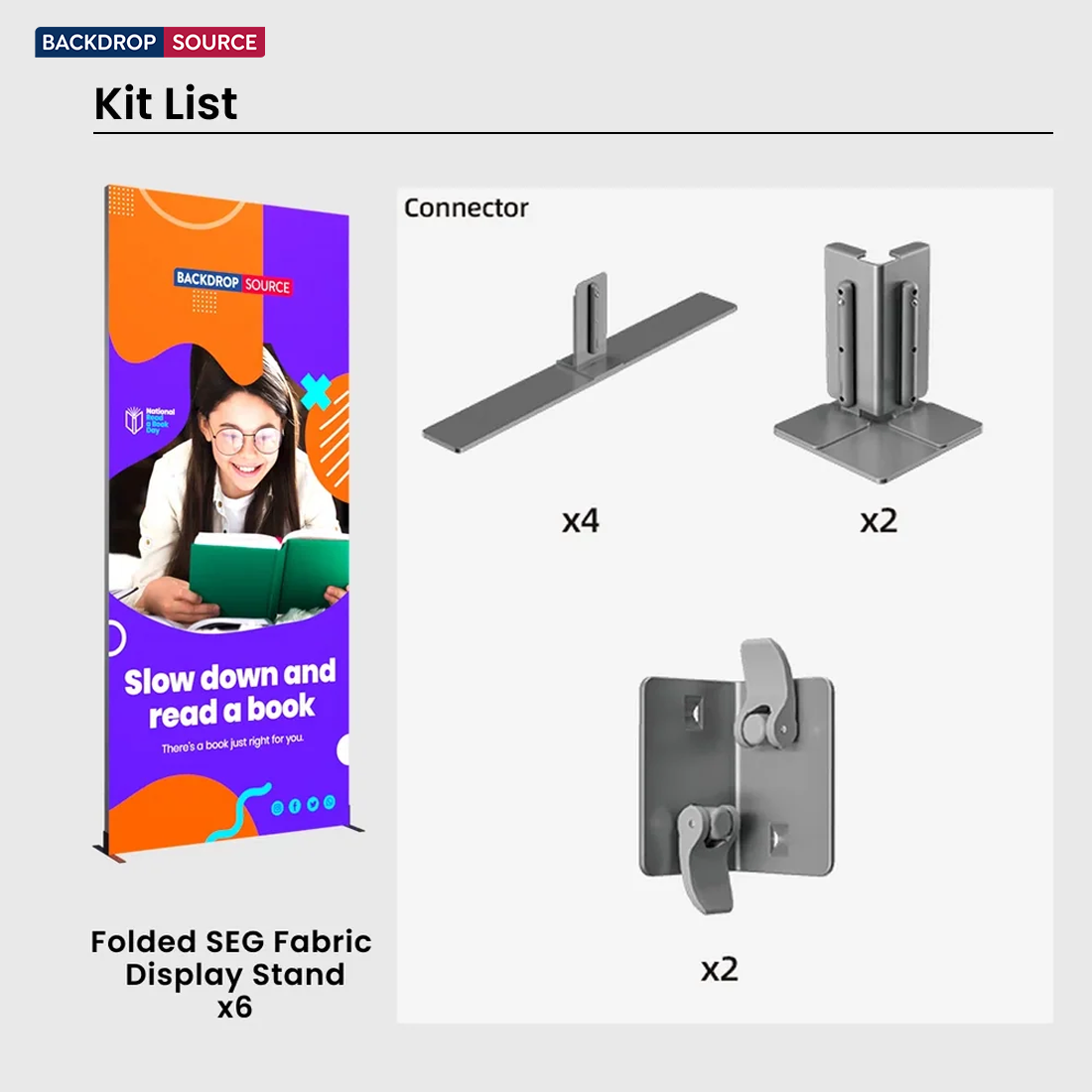 Foldable SEG Exhibition Display - Model 5