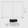 Modular Straight Tension Display with Neon Lights