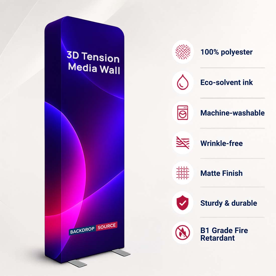 3D Vertical Column Display