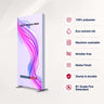 Non-Backlit SEG Fabric Media Wall - 1m W x 2m H