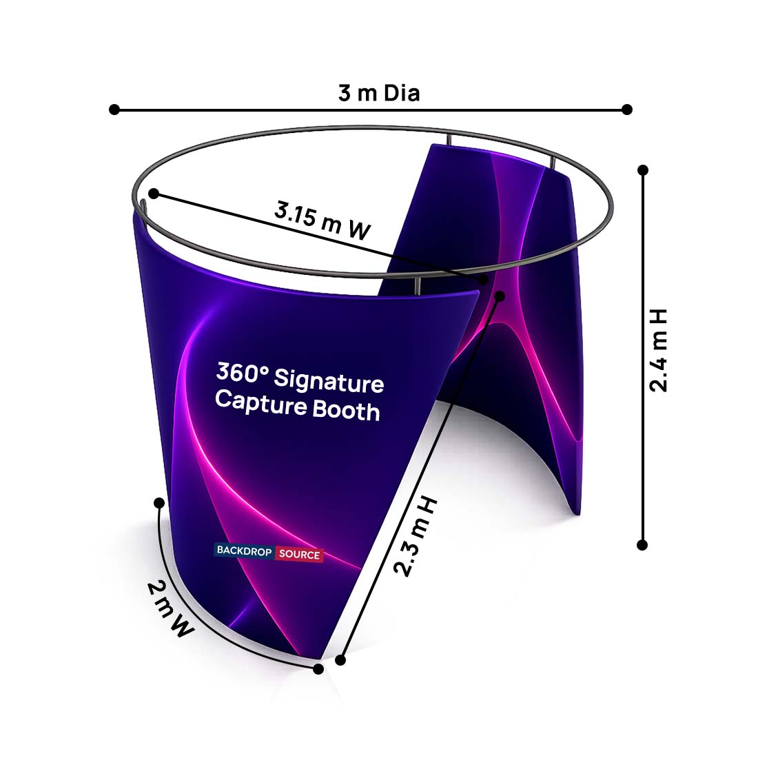 360° Signature Capture Booth