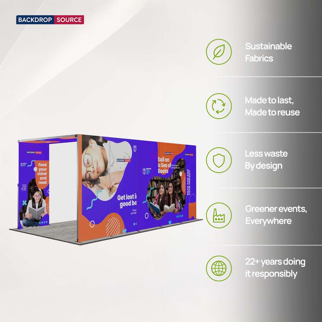 Foldable SEG  Exhibition Display - Model 13