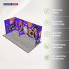 Foldable SEG  Exhibition Display - Model 15