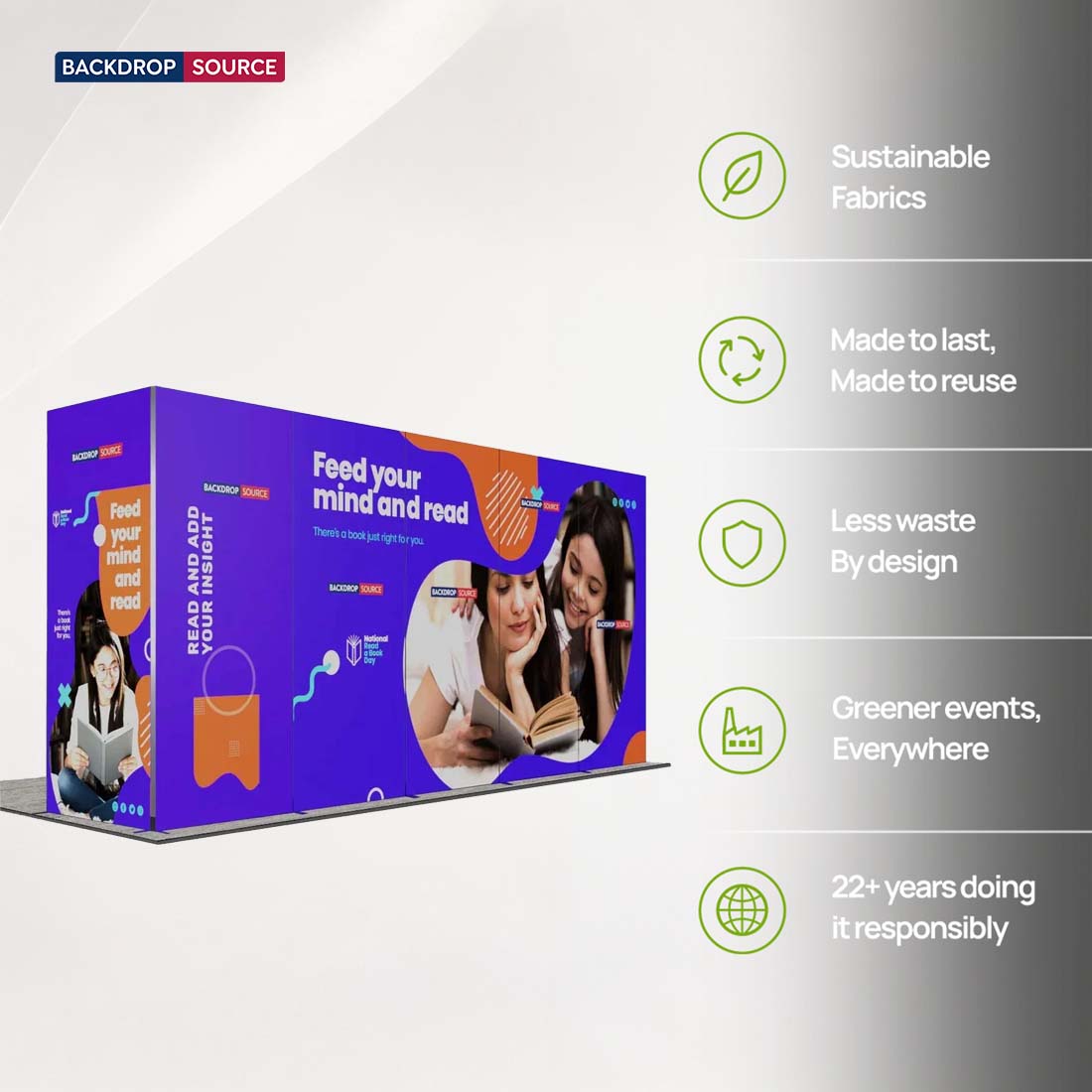 Foldable SEG  Exhibition Display - Model 18