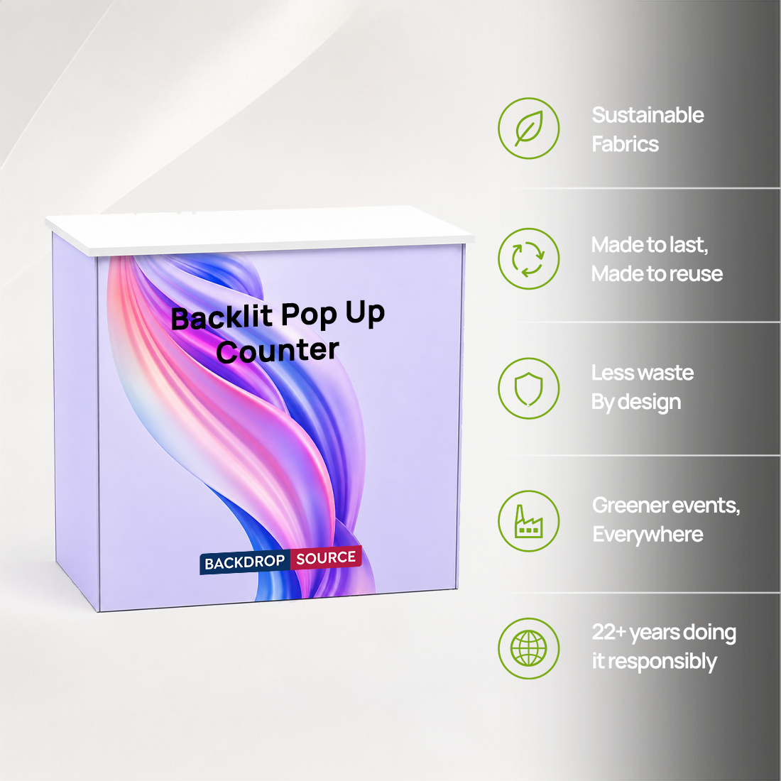 Popup SEG Backlit Counter