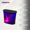 Fabric Velcro Pop Up Counter 1 x 2