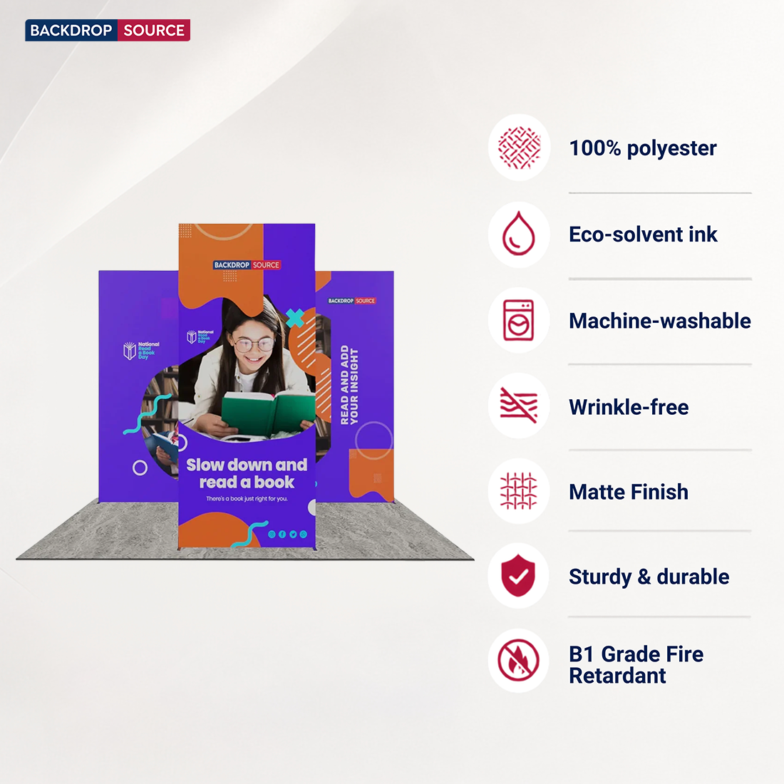 Foldable SEG Exhibition Display - Model 4