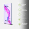 Non-Backlit SEG Fabric Media Wall - 1m W x 2m H
