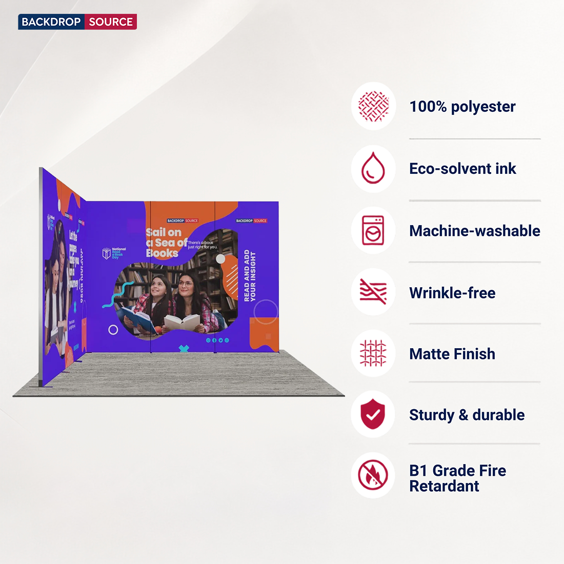 Foldable SEG Exhibition Display - Model 5