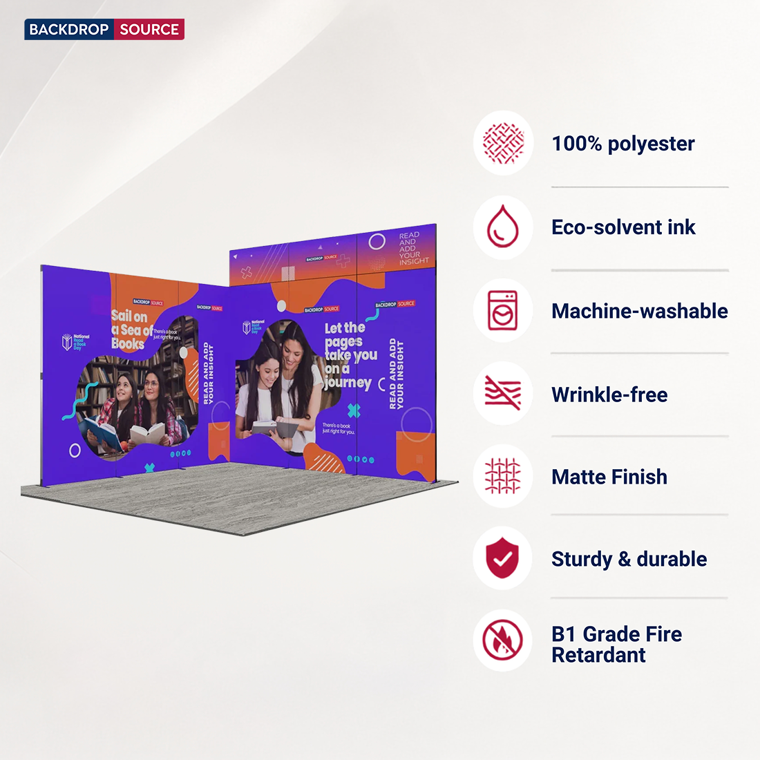 Foldable SEG Exhibition Display - Model 7