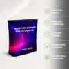Backlit Fabric Rectangle Pop Up Counter