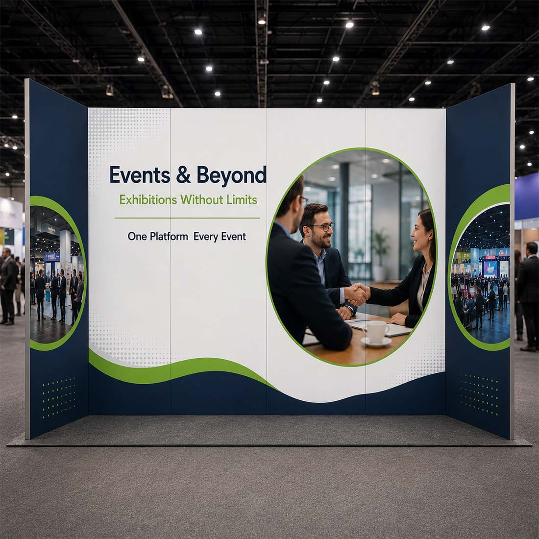 Foldable SEG Exhibition Display - Model 16