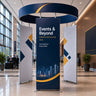 360 View 4 Panel Photo Booth Enclosure Exhibition Display