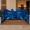 Magnetic Fabric Booth Display - Model 3 (6m x 6m)