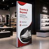 SEG Fabric Media Wall - 1m W x 2m H
