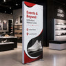 Non-Backlit SEG Fabric Media Wall - 1m W x 2m H