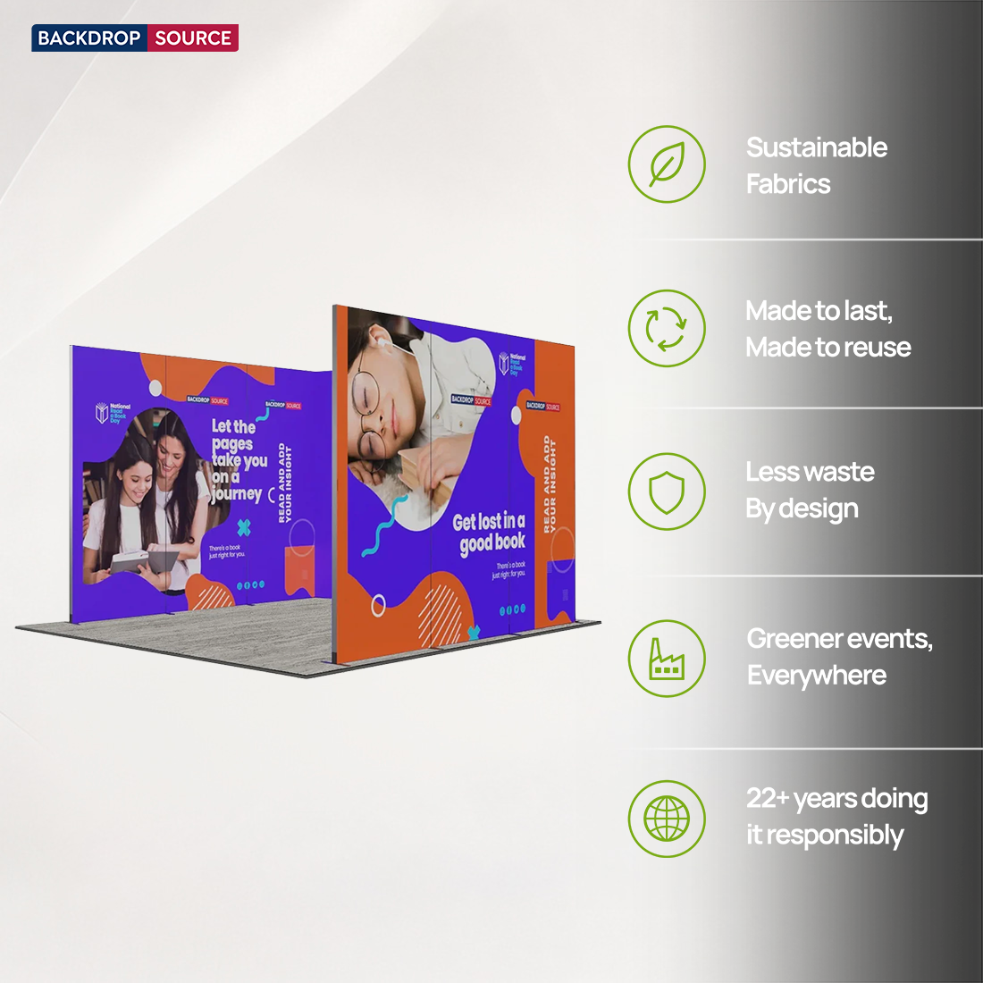 Foldable SEG Exhibition Display - Model 6