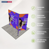 Foldable SEG  Exhibition Display - Model 9