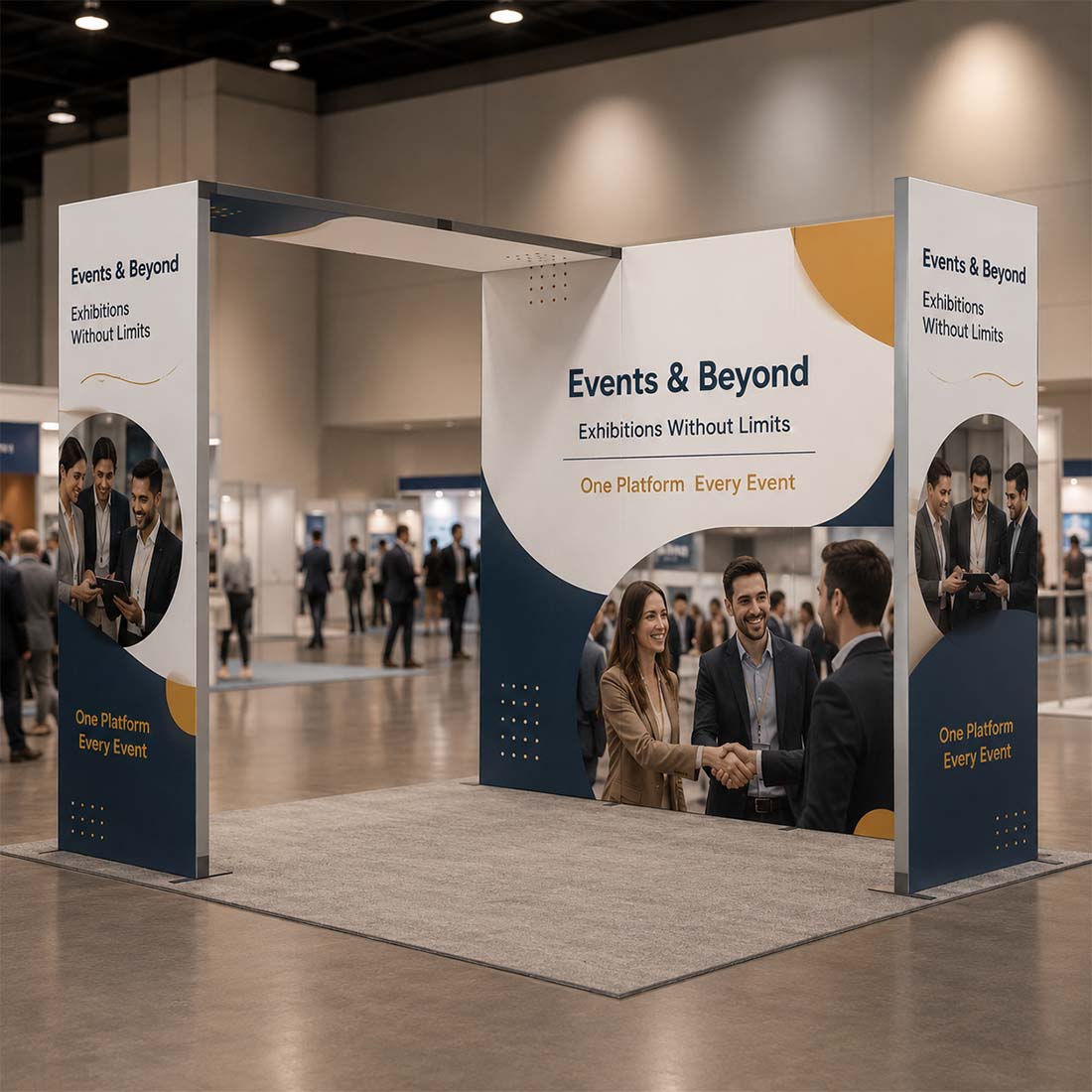Foldable SEG Exhibition Display - Model 2