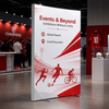 SEG Fabric Media Wall - 1.2m W x 2m H