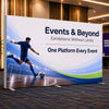 SEG Fabric Media Wall - 5m W x 2.5m H