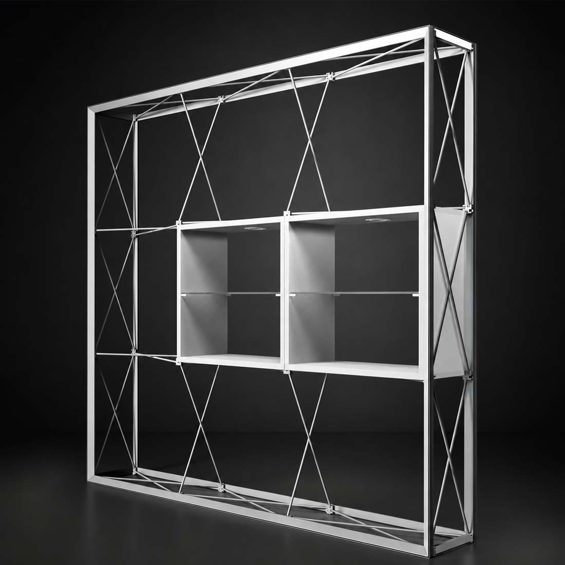 SEG Popup - Internal Showcase with Recessed LED Ring