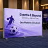 SEG Fabric Media Wall - 4m W x 2.5m H