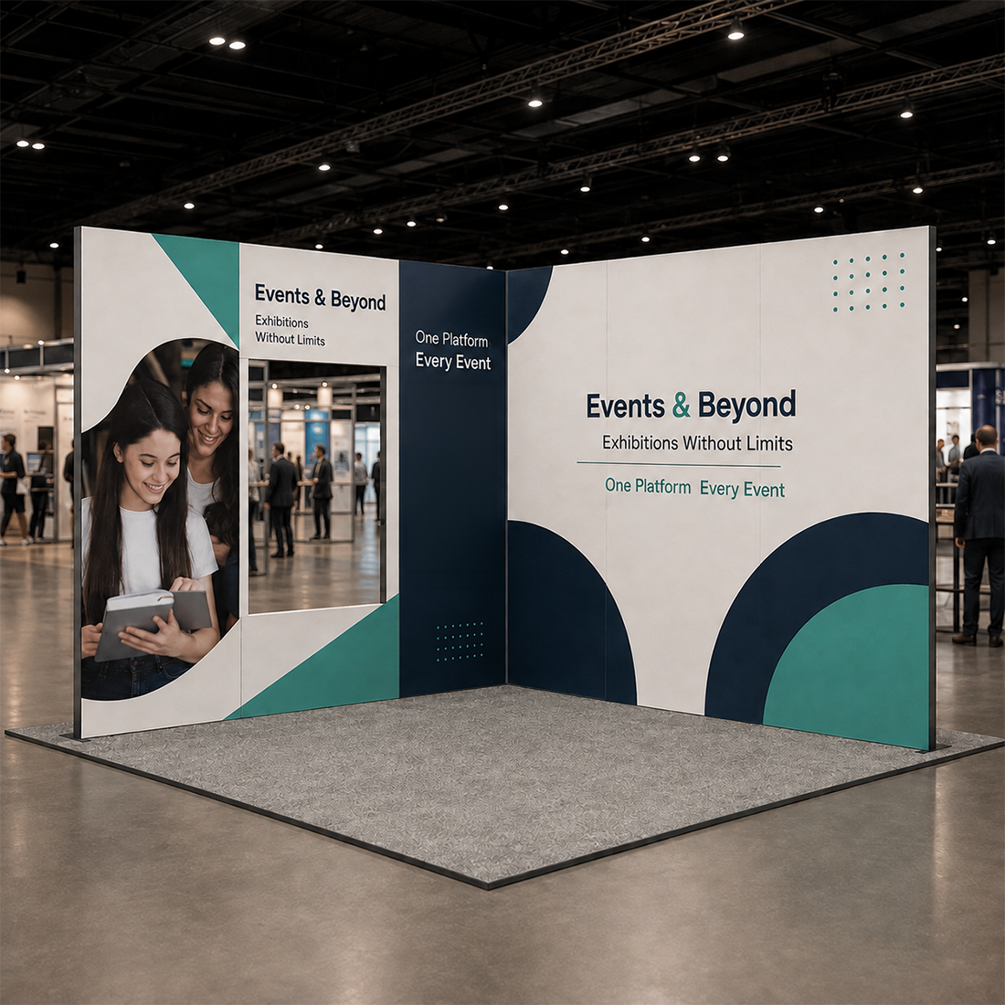 Foldable SEG Exhibition Display - Model 12