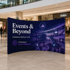 180° Curved Fabric Exhibition Booth Wall