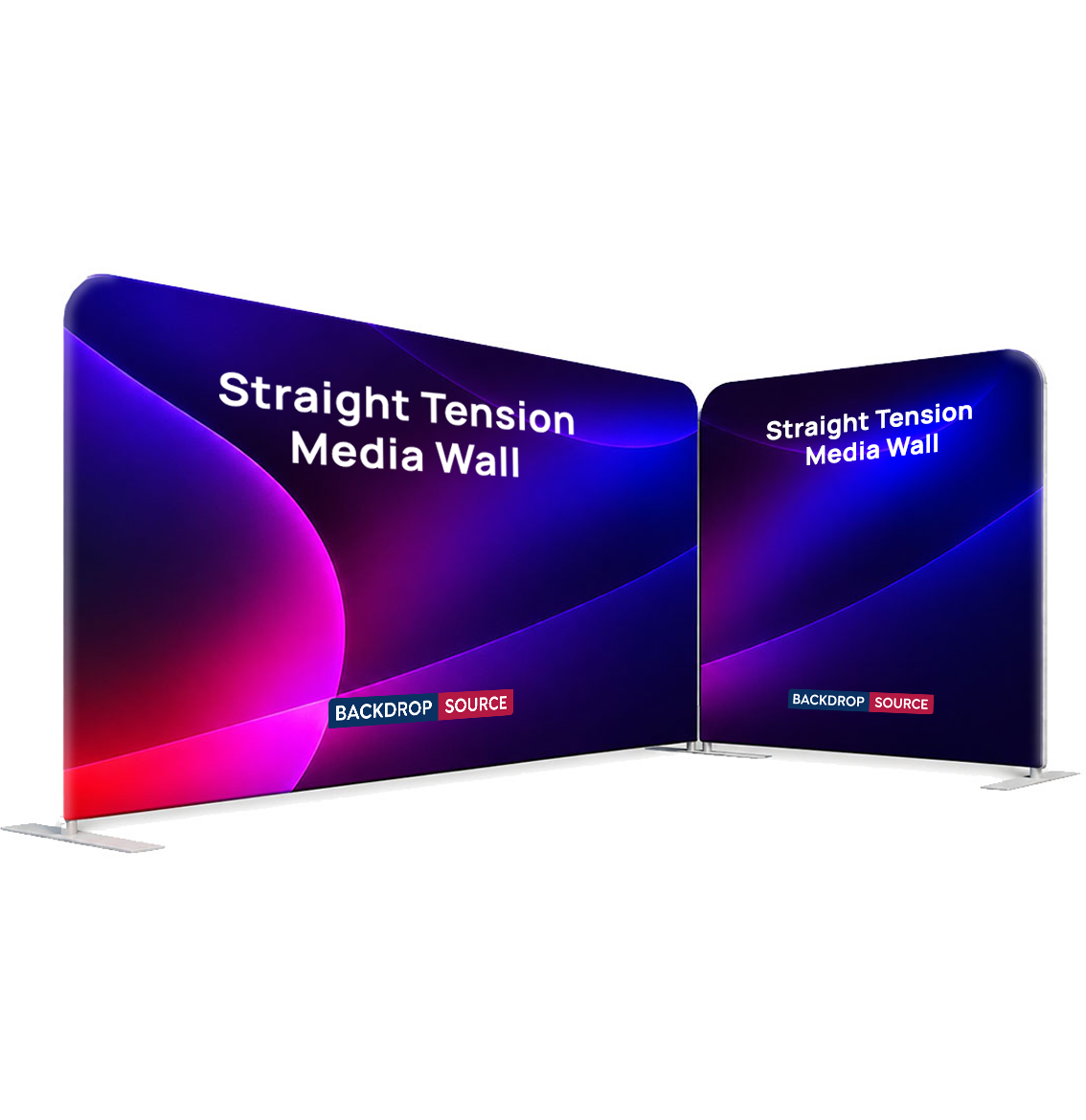 Premium Straight Tension Fabric Backdrop Display