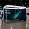 Shell scheme Exhibition Graphics for 4m Wide x 3m Depth Booth