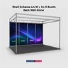 Shell scheme Exhibition Graphics for 5m Wide x 3m Depth Booth