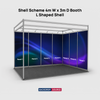 Shell scheme Exhibition Graphics for 5m Wide x 3m Depth Booth