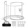 360° Custom Printed Exhibition Booth with LED lights