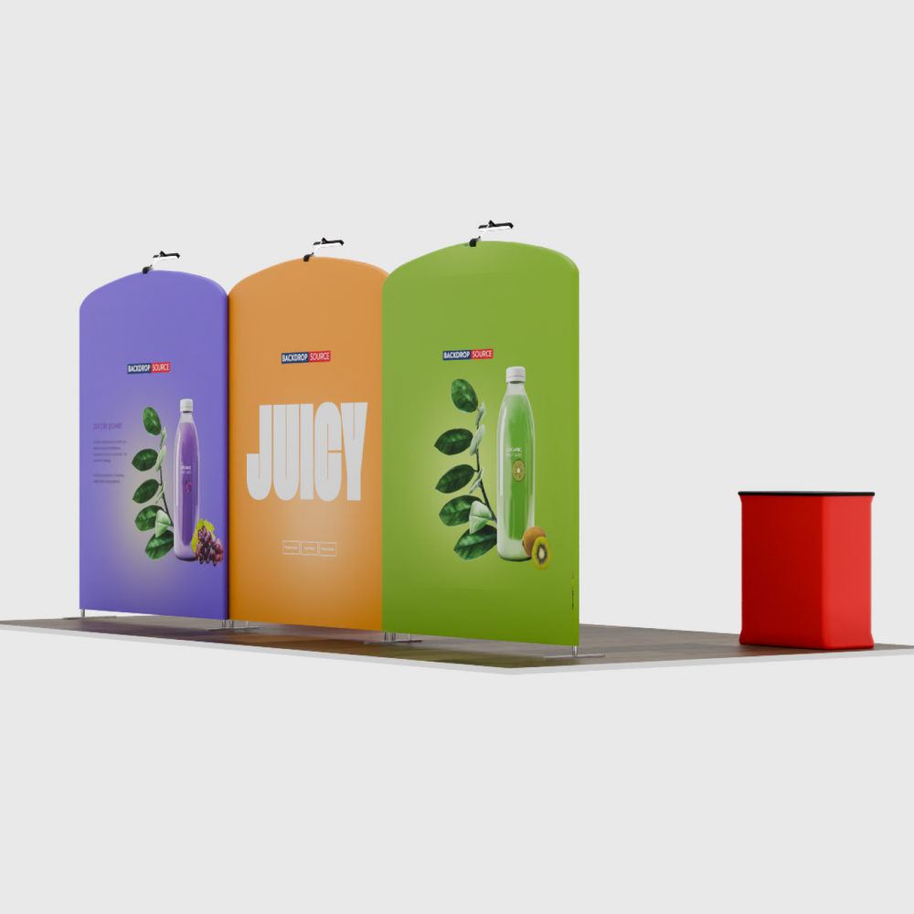 Portable Exhibit Display 6m x 3m - Model 11.