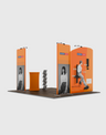 Premium TV Display and Exhibition Kit showcased in modern exhibition space, featuring advanced TV Display Exhibition Kit setup.