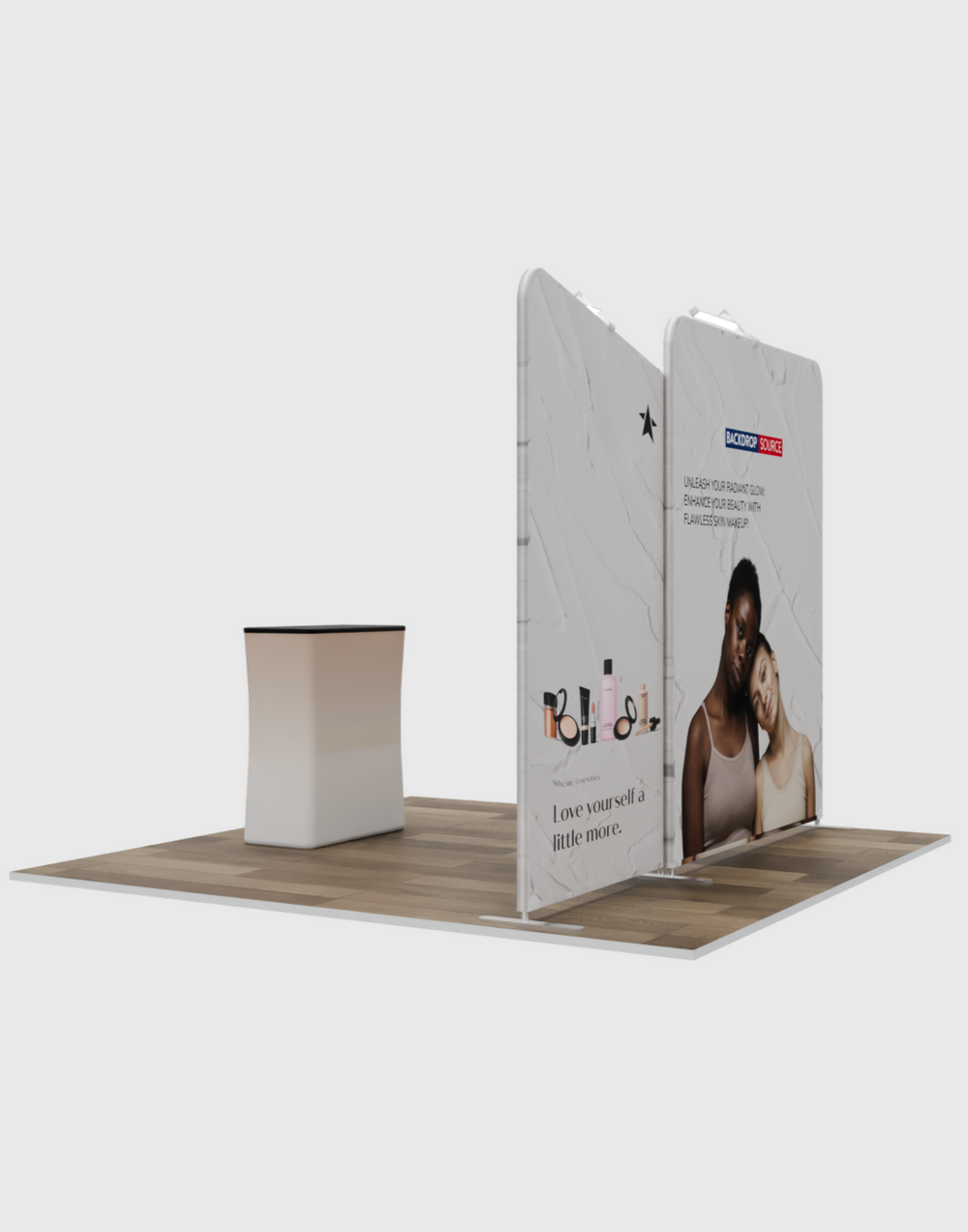 Portable Exhibit Display 3m x 3m- Model 3.