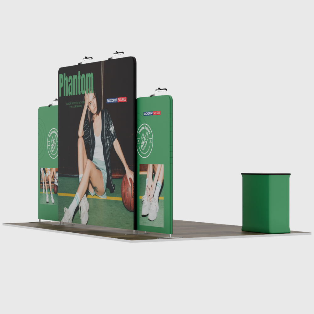 Portable Exhibit Display 6m x 3m - Model 5.