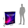 Backlit Fabric Rectangle Pop Up Counter