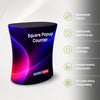 Backlit Fabric Square Pop Up Counter