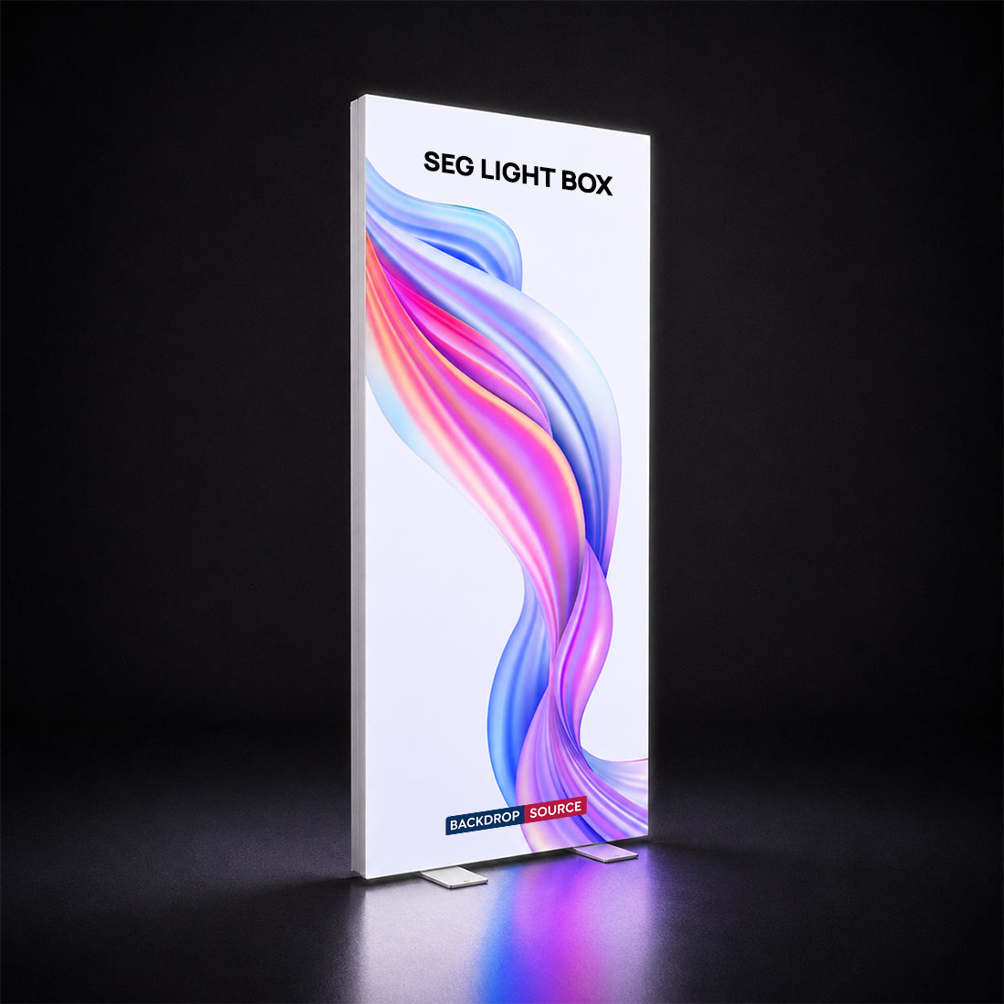 Backlit SEG Fabric Display Frame - 80mm Depth Aluminum Profile