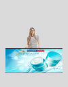 Backlit fabric LED Counter Display 3m W