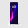 Portable 3.2m H High Fabric Exhibit Display
