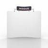 Curved Top Header Display